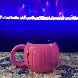Starbucks Halloween Pink Pumpkin Mug